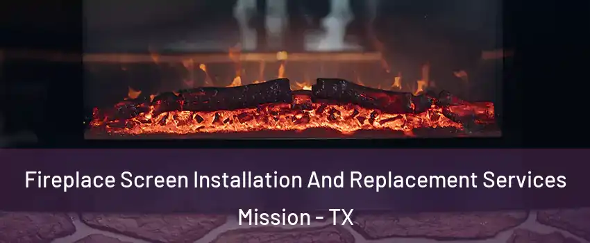  Fireplace Screen Installation And Replacement Services Mission - TX