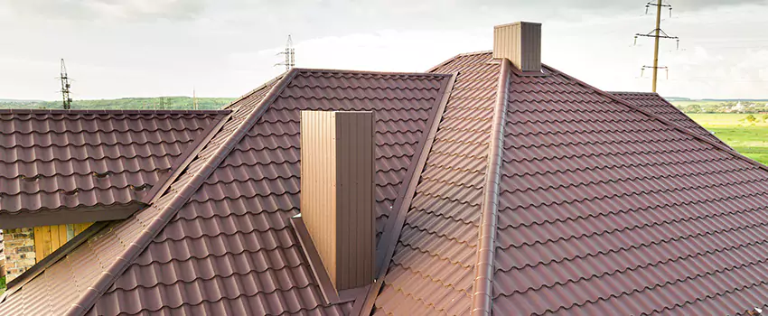 Residential Chimney Flashing Restoration in Mission, TX