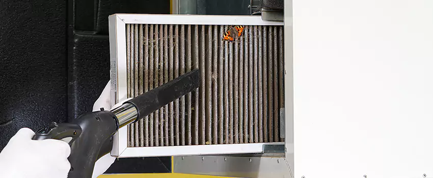 Clogged Air Duct Cleaning Process in Mission, TX