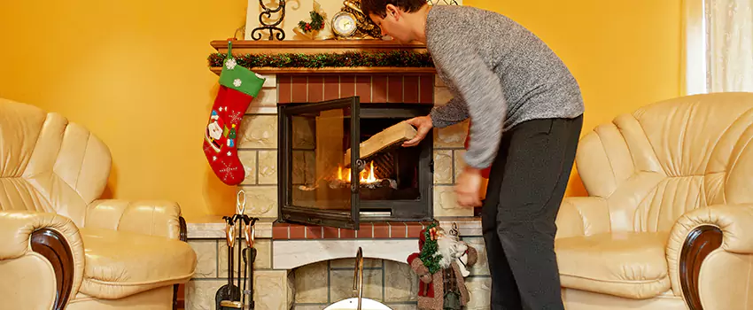 Gas to Wood-Burning Fireplace Conversion Services in Mission, Texas