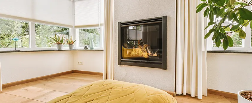 Residential Fireplace Ceramic Glass Installation in Mission, TX