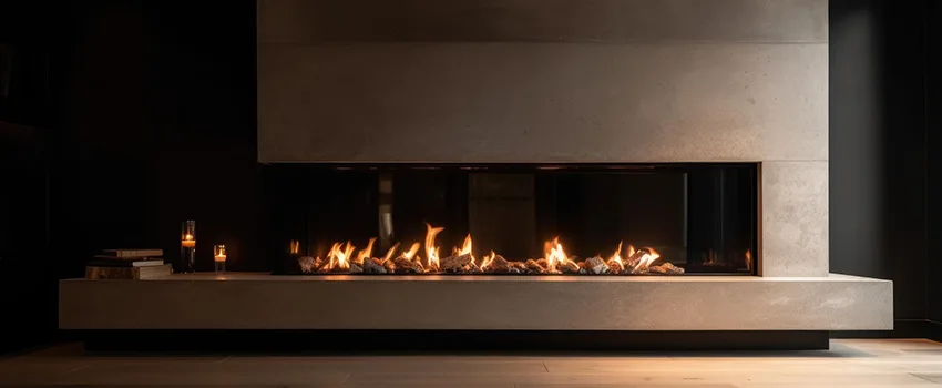 Gas Fireplace Ember Bed Design Services in Mission, Texas