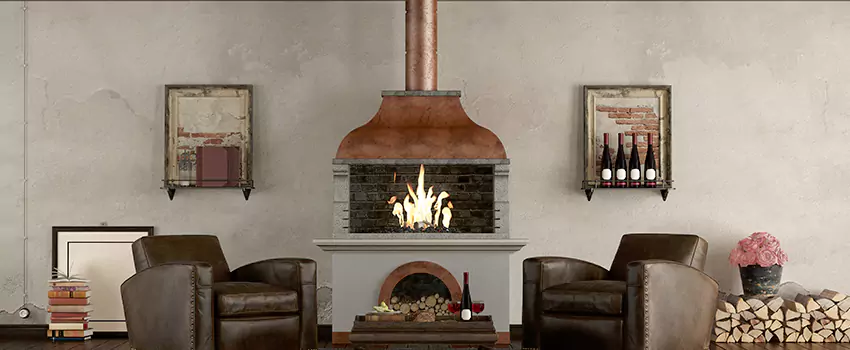 Thelin Hearth Products Providence Pellet Insert Fireplace Installation in Mission, TX