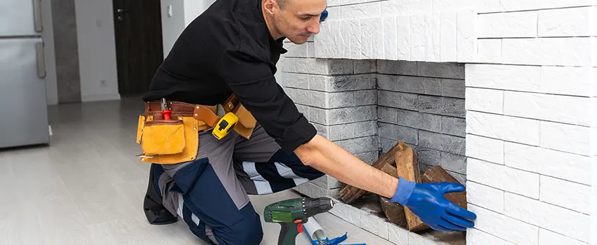 Fireplace Damaged Damper Frame Repair Services in Mission, Texas