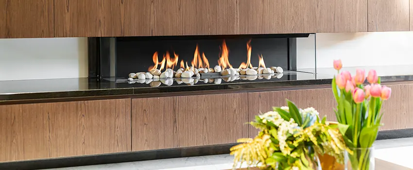 Double-height Fireplace Design Refurbishment in Mission, Texas